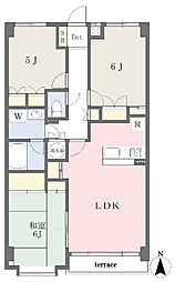 厚木・コアラマンションの間取図画像