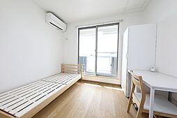 学生会館 ペアレシア愛宕橋[朝食付き] 3階ワンルームのリビング/ダイニング