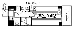 フォレスト・ヒル仙台青葉 1Kの間取図画像