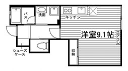 Bob Stasio（ボブ スタシオ） 1階ワンルームの間取り