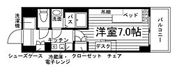 (仮称)学生会館 エンブルエール浜松城北[食事付き] 1Kの間取図画像