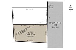 目黒区目黒本町4丁目 条件付土地A区画