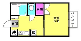 サングリーン別府 206 ｜ 兵庫県加古川市別府町東町27（賃貸アパート1K・2階・21.00㎡） その2