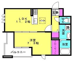 St.Merry 102 ｜ 兵庫県加古川市加古川町溝之口487-9（賃貸マンション1LDK・1階・43.25㎡） その2