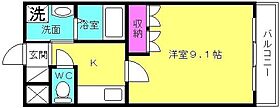 エルシオンII 103 ｜ 兵庫県加古川市野口町坂元北4丁目18（賃貸アパート1K・1階・29.75㎡） その2