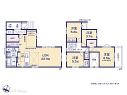 流山市東深井　14期　新築一戸建て　全1棟