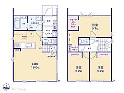 我孫子天王台3丁目　24−1期 　新築一戸建て　全2棟　1号棟