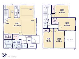 流山市向小金3丁目　7期　新築一戸建て　全3棟