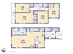 柏市西原1丁目　1期　新築一戸建て　全2棟
