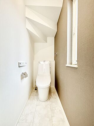 トイレは安心の...