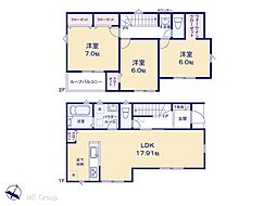 松戸市上本郷4丁目 24−2期 新築一戸建て 全4棟