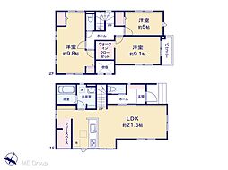 松戸市緑ケ丘2丁目 2期 新築一戸建て 全2棟