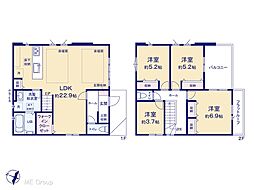 市川市本北方3丁目 14期 新築一戸建て 全1棟