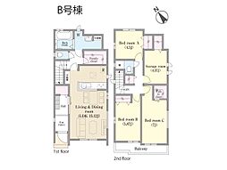 柏市柏 新築一戸建て 全2棟