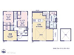 松戸市古ケ崎2丁目 7期 新築一戸建て 全2棟