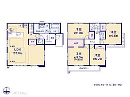 流山市加4丁目 17期 新築一戸建て 全4棟