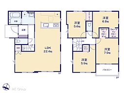 船橋市馬込町　2期　新築一戸建て　全4棟