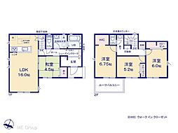柏市酒井根5丁目　24ー1期　新築一戸建て　全4棟