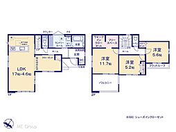 柏市西原1丁目 14期 新築一戸建て 全1棟