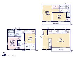川口市坂下町3丁目 新築一戸建て 全6棟