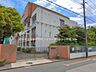 周辺：中学校 730m 川口市立領家中学校