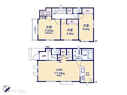 市川市北国分3丁目 新築一戸建て 全1棟