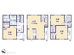 市川市幸2丁目　新築一戸建て　全2棟
