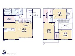 船橋市芝山6丁目 新築一戸建て 全1棟