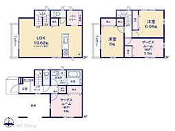 川口市元郷6丁目 新築一戸建て 全2棟