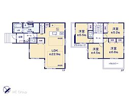 草加市谷塚上町 4期 新築一戸建て 全1棟
