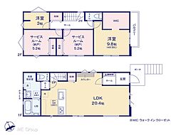 市川市宮久保6丁目 8期 新築一戸建て 全3棟
