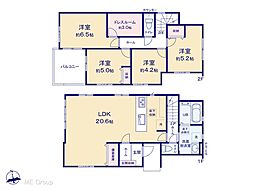 春日部市備後東7丁目 20期 新築一戸建て 全1棟