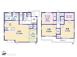 川口市上青木西5丁目　新築一戸建て　全2棟