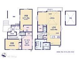 板橋区高島平5丁目 12期 新築一戸建て 全1棟