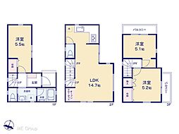 松戸市五香南2丁目 新築一戸建て 全1棟