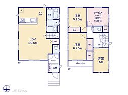流山市東深井 第2 新築一戸建て 全1棟