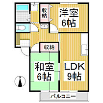 コーポハピネス  ｜ 長野県上田市中之条（賃貸アパート2LDK・2階・51.00㎡） その2