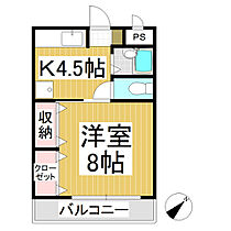 ソレイユケン  ｜ 長野県上田市上塩尻（賃貸アパート1K・2階・29.29㎡） その2