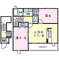 長野県上田市秋和（賃貸アパート2LDK・2階・60.33㎡） その2