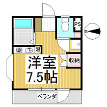 ラフォーレ・マリー  ｜ 長野県上田市神畑（賃貸アパート1R・1階・24.80㎡） その2