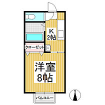 うえだはらハイツ  ｜ 長野県上田市上田原（賃貸アパート1K・2階・26.00㎡） その2