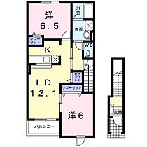 長野県上田市古安曽（賃貸アパート2LDK・2階・58.86㎡） その2