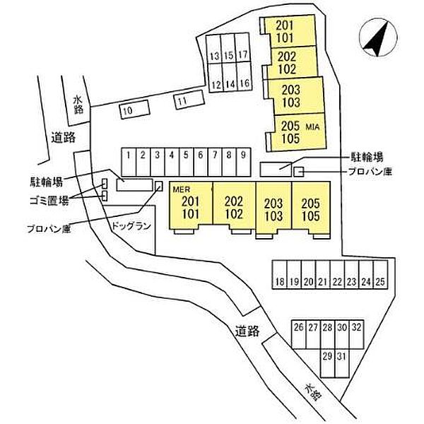 MIA・MERU MERU 103｜広島県福山市春日町浦上(賃貸アパート2LDK・1階・50.91㎡)の写真 その30