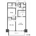 虎ノ門ガーデン7階24.3万円