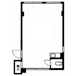 西麻布ロイヤルビルの間取図画像