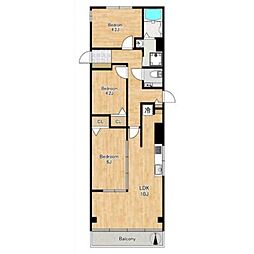 赤坂レジデンスの間取図画像