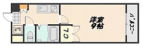 広島県広島市安佐南区長束４丁目（賃貸マンション1K・2階・25.50㎡） その2