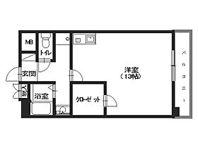 シャルマン  ｜ 広島県広島市安佐南区八木２丁目（賃貸マンション1R・2階・32.57㎡） その2