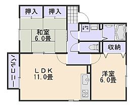 セジュール行友II  ｜ 広島県広島市安佐南区上安３丁目（賃貸アパート2LDK・2階・56.00㎡） その2