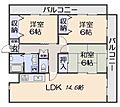 クレセール2番館3階8.9万円